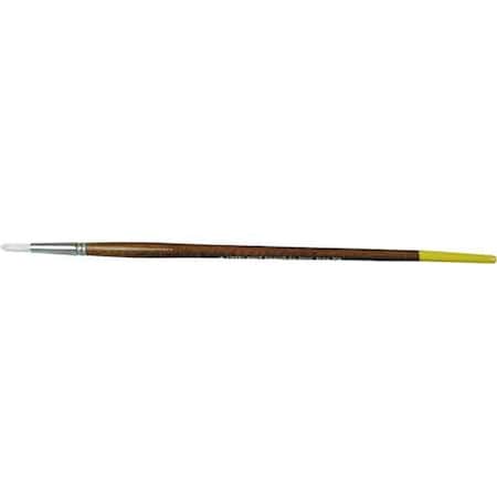 Gordon Brush Size 4 White Bristle Round Artist Brush 0316-04000